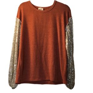 🎆 Bibi Rust & Sequence sweater shirt
